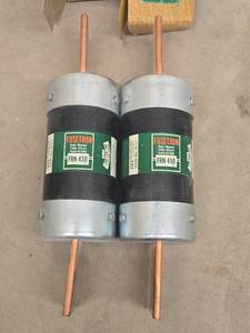 lot 49660 image: (2) Fusetron FRN 450 Dual-Element Time Delay Fuses