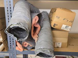 lot 49691 image: 8-inch Flexible Air Duct
