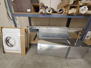 lot 49693 image: Industrial HVAC Ductwork and Components