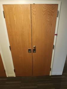 lot 20389 image: Commercial Grade Door Set