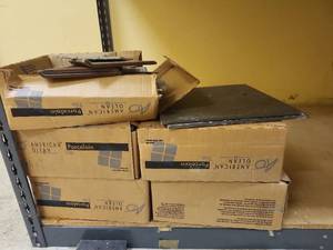 lot 20446 image: American Olean Porcelain Tile Lot