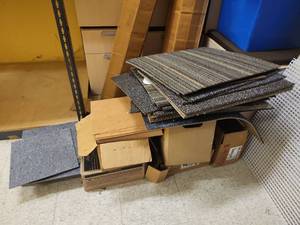 lot 20449 image: Commercial Grade Carpet and Ceramic Tiles Lot