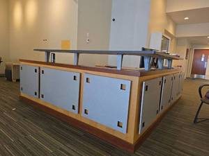 lot 13108 image: Modern Computer Workstation Setup with Contents
