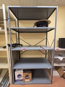 lot 20093 image: Industrial Storage Shelving Unit
