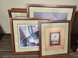lot 20103 image: Modern Abstract Art Print Collection