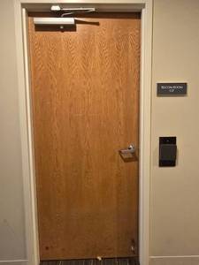 lot 49001 image: (2) Commercial Commercial Grade Doors