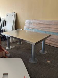 lot 49915 image: Modern Industrial Conference Table