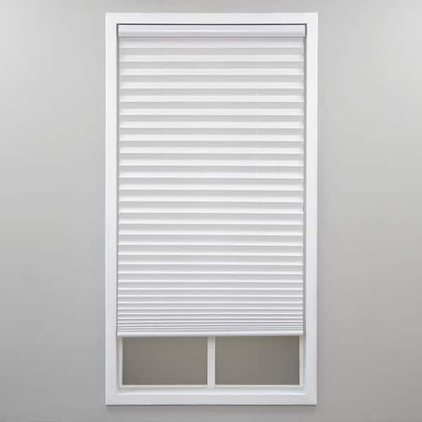 lot 5658 image: White Cordless Blinds