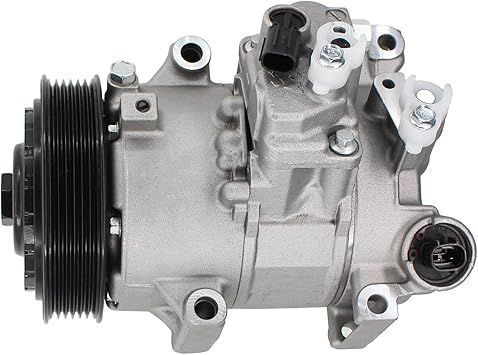 lot 8315 image: NewYall Air Conditioning AC Compressor with Clutch for Toyota Corolla 2011 2012 2013, Matrix 1.8L 2013 - Retail $170