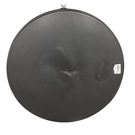 lot 8826 image: Wildgame Innovations Polyethylene Lid for Game Feeder - 55 Gallon Drum  Black PL - Retail $50