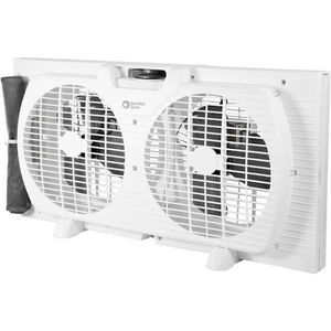 lot 3992 image: Comfort Zone Twin Window Fan