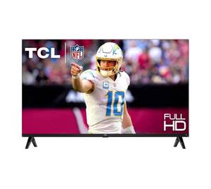 lot 5217 image: TCL 32-Inch Class S3 1080p LED Smart TV with Fire TV (32S350F, 2023 Model), Alexa Built-in, Apple AirPlay Compatibility, Streaming FHD Television,Black - Retail $140