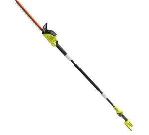 lot 6339 image: 40V 18 in. Cordless Battery Pole Hedge Trimmer (Tool-Only) - Retail $149