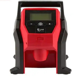 lot 7797 image: Milwaukee M12 12-Volt Lithium-Ion Cordless Electric Portable Inflator (Tool-Only) - Retail $129