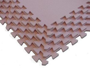 lot 9205 image: Pack of 18 ,Square Brands Interlocking Foam Floor Tiles for MMA & Home Gym - Puzzle Foam Floor Mats  Exercise Mat Tiles  38 - Retail $170