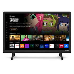 lot 9219 image: VIZIO 24  Class D-Series FHD LED Smart TV D24f-J09 - Retail $118