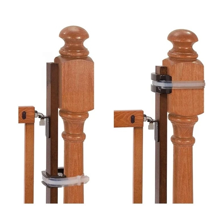 lot 7448 image: Summer Infant Banister to Banister Gate Mounting Kit - Fits Round or Square Banisters, Accommodates Most Hardware & Pressure Mount Baby Gates up to 37 Tall, Gate Sold Separately