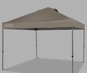 lot 3120 image: Academy Sports  Outdoors One Push 10 ft x 10 ft Straight Leg Canopy - Retail $110