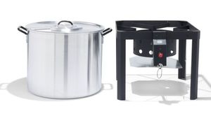 lot 6479 image: Outdoor Gourmet 80 Qt Boiling Kit - Retail $175
