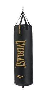 lot 6482 image: Everlast Durable Heavy Punching Bag Kit, Black (SEE DETAILS)  - Retail $109