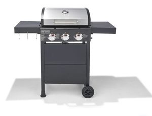 lot 9864 image: Outdoor Gourmet 3-Burner Gas Grill - Retail $120