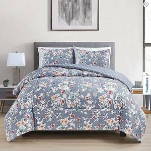 lot 9880 image: Richmond Park Talia Floral 3-pc. Midweight Comforter Set FullQueen