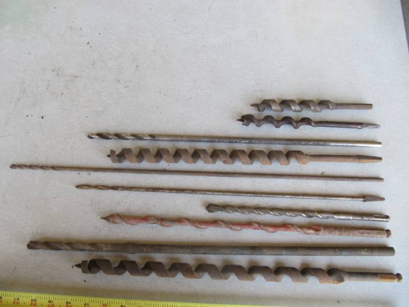 lot 773 image: LOT OF 10 SPECIALTY WOOD DRILL BITS