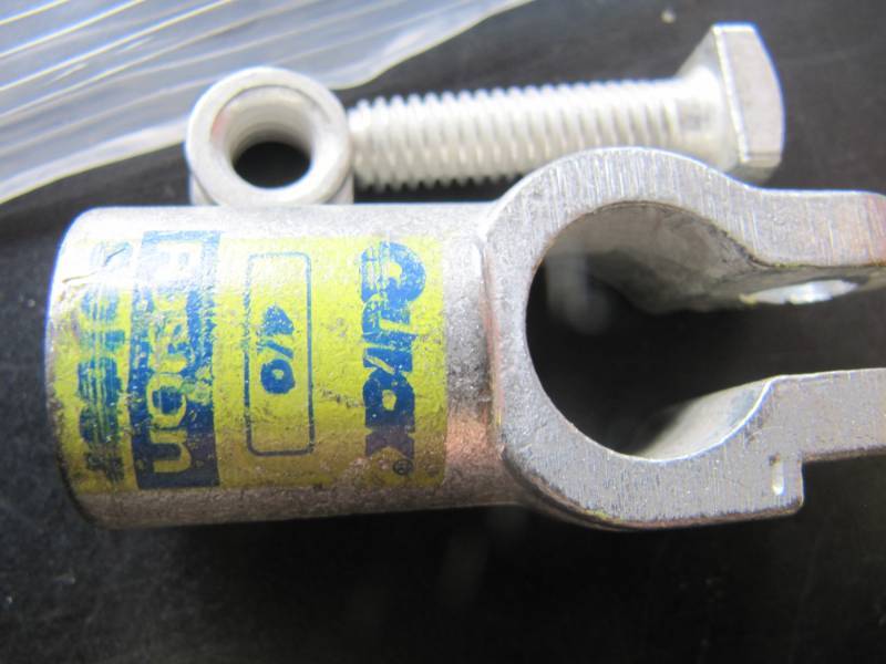 lot 259 image: 7 SETS OF 4 0 NEG SOLDER BATTERY TERMINALS