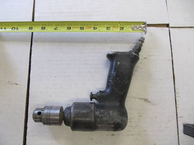 lot 719 image: Rockwell Air Drill- MADE USA- Tested (Shop Tools)