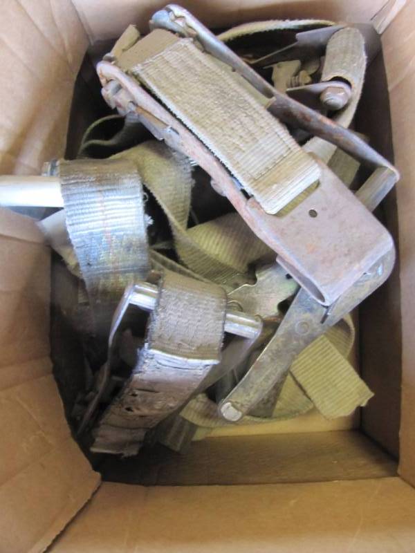 lot 308 image: Misc Straps Ratchets and Strap Ends