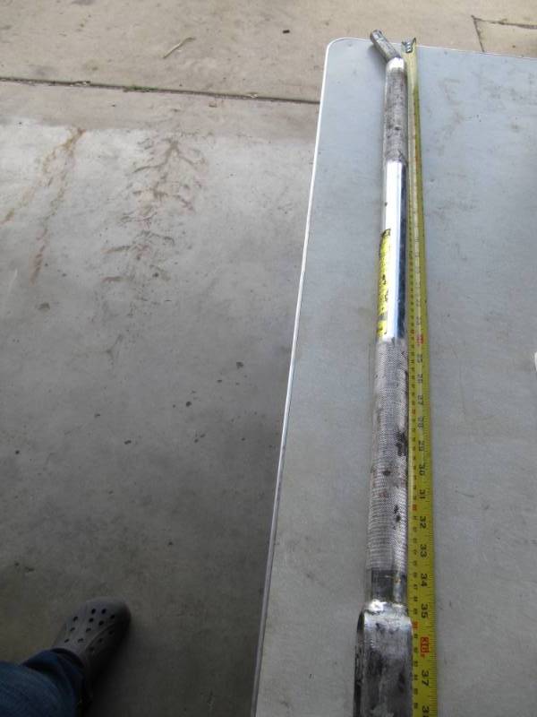lot 295 image: CHROME BINDER AND STRAP WINCH BAR