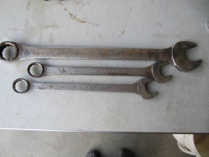 lot 289 image: BLACKHAWK  HAND TOOLS 1 34 1 38 1 516 ALL OPEN AND CLOSED (SHOP TOOLS)
