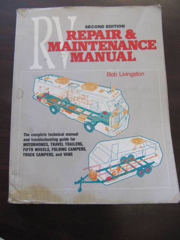 lot 19 image: RV  REPAIR AND MAINTENANCE MANUAL