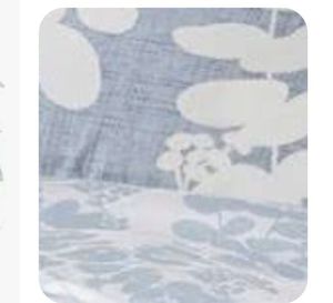 lot 7250 image: ARIA FLORAL KINGCALING blue