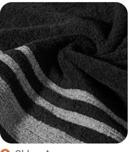 lot 7267 image: Oeko-tex 2 towels black