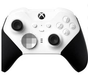 lot 70392 image: Microsoft Xbox Elite Series 2 Wireless Controller - WhiteBlack