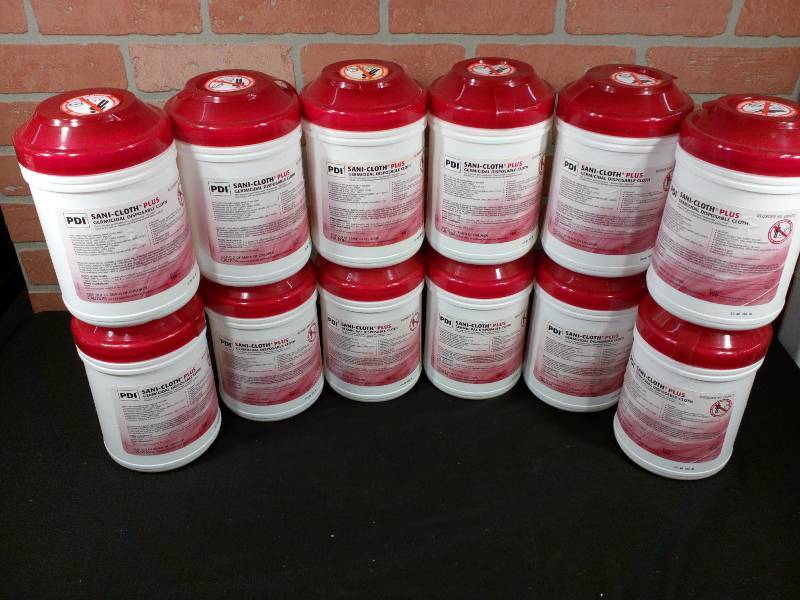 lot 23 image: PDI Sani-Cloth Plus Germicidal Large Disinfecting Wipes