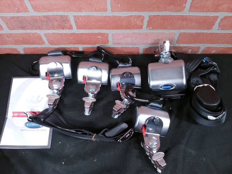 lot 36 image: QRT Wheelchair Passenger Restraint With 130 Degree Bracket