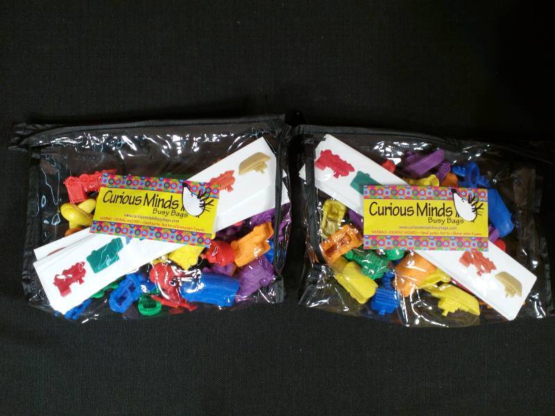 lot 63 image: Curious Minds Transportation Vehicles Busy Bag Occupational Therapy