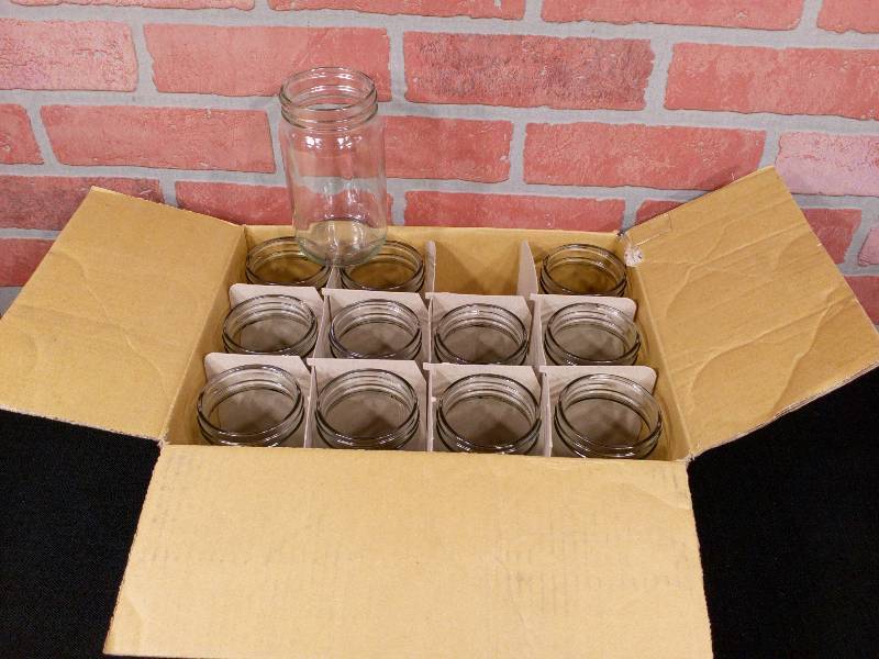 lot 80 image: Glass Jars