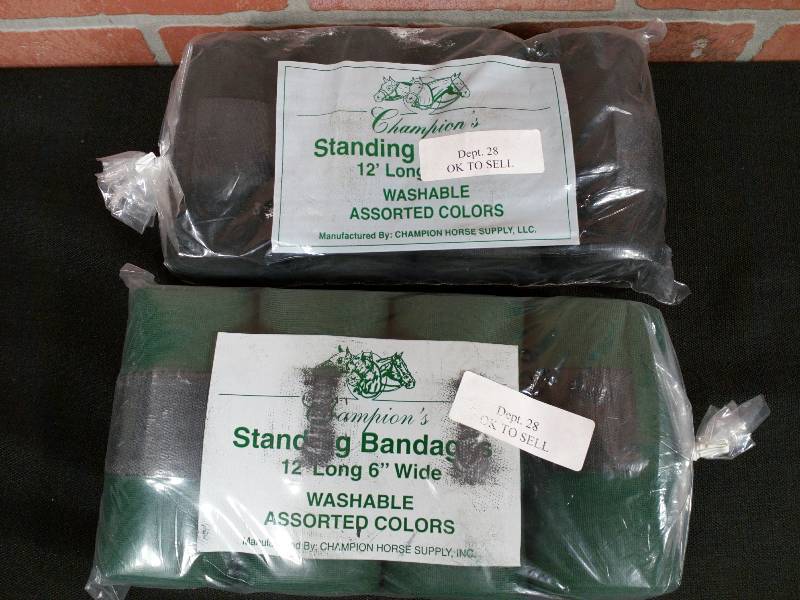 lot 131 image: Champions Horse Standing Wrap Bandages