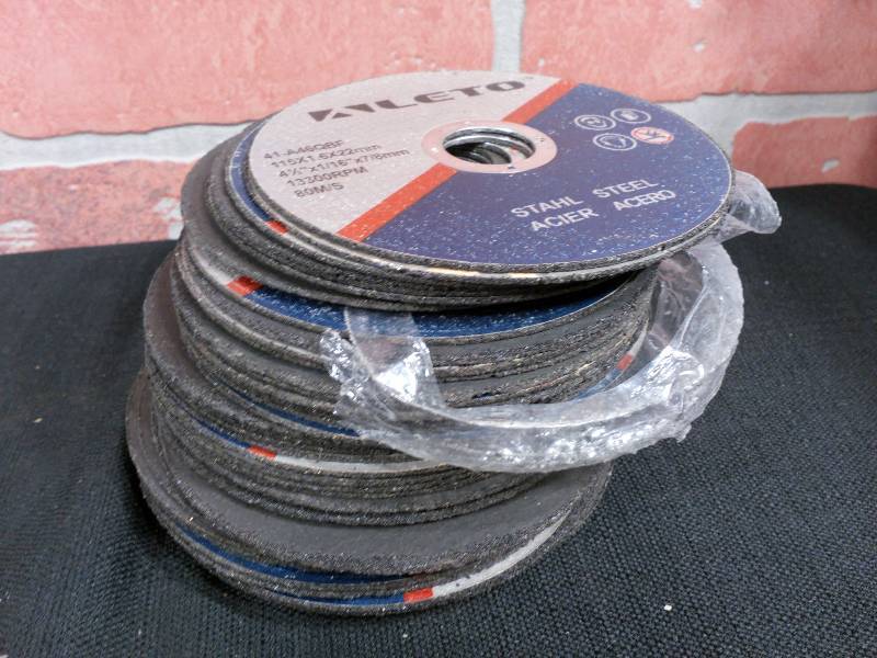 lot 138 image: Aleto 41-A46QBE  Stahl Steel Cutting Discs Cut Off Wheels