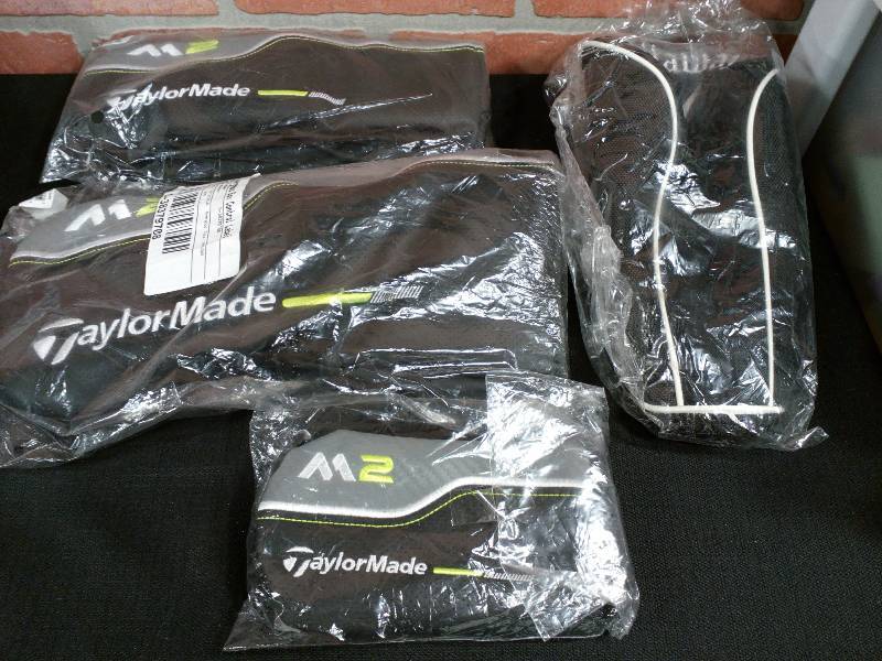 lot 143 image: Taylor Made  Callaway  Fairway Head Covers M2 Fairway Wood Headcovers M2 Hybrid Headcover