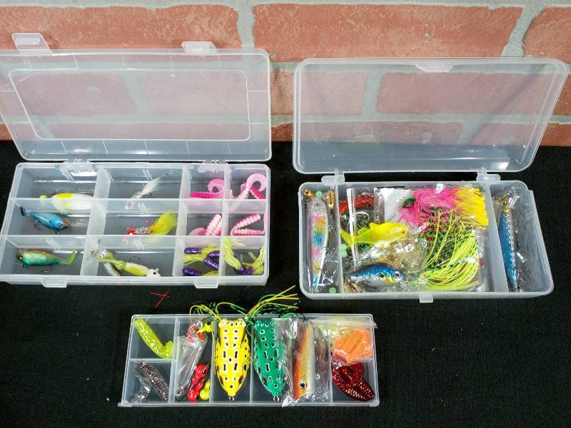 lot 145 image: Fishing Lures & Cases