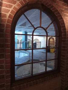lot 6037 image: Vintage Arched Window   - Retail $1200