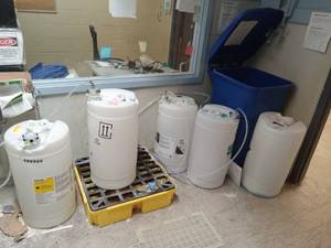 lot 6061 image: Commercial Chemical Dispensing System  - Retail $1200 ITEM HALTED NO LONGER AVALIABLE