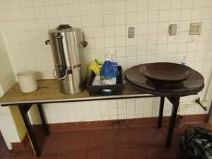 lot 6083 image: Commercial Coffee Service Station Set  - Retail $150