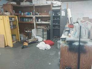 lot 6139 image: Industrial Paint Storage Room with HVAC Filters  - Retail $2500