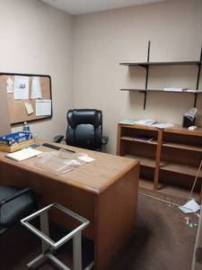 lot 9542 image: Complete Office Furniture Set with 2 file cabinets and 2 book shelves  - Retail $450