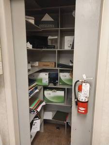 lot 9543 image: Office Supplies and Fire Extinguisher  - Retail $250